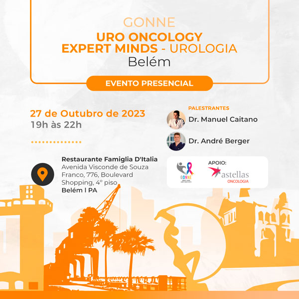 Gonne Uro Oncology Expert Minds - Urologia - 27 de Setembro